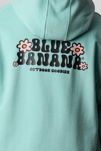 SUDADERA CON CAPUCHA FULL ZIP HARDY ACQUA