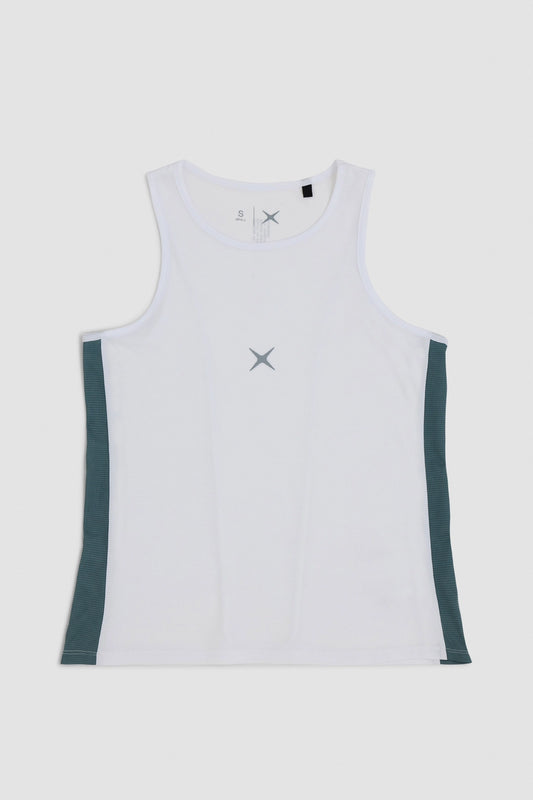WHITE ACTIVE WOMAN TANK TOP