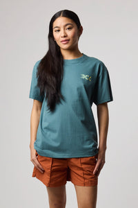 AMAZON GREEN BLOCK TEE
