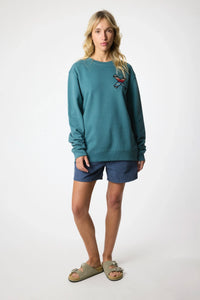 AMAZON GREEN CLASSIC CREW