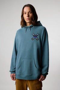 SUDADERA CON CAPUCHA CLASSIC AMAZON GREEN