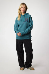 SUDADERA CON CAPUCHA CLASSIC AMAZON GREEN