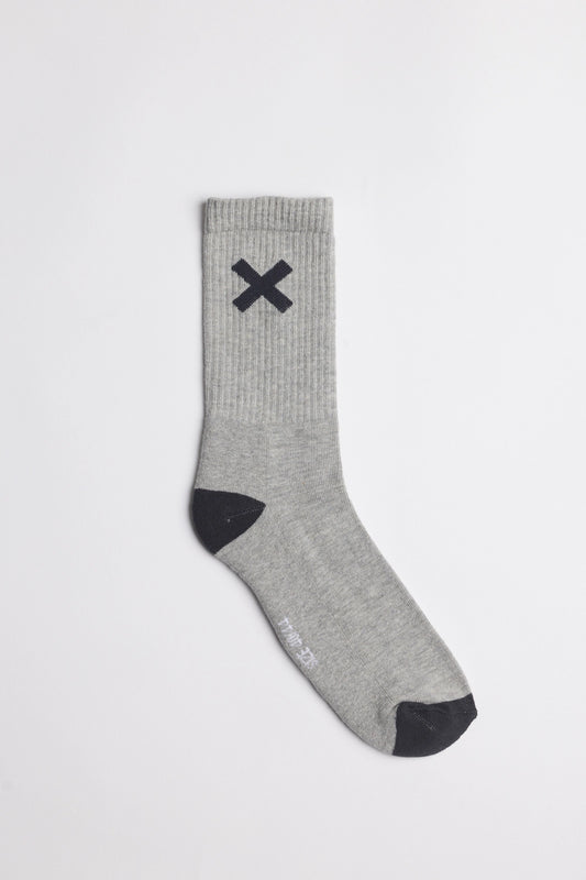 GREY MELANGE AMSTERDAM SOCKS