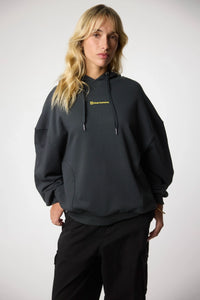 ANTHRACITE CLEAN HOODIE