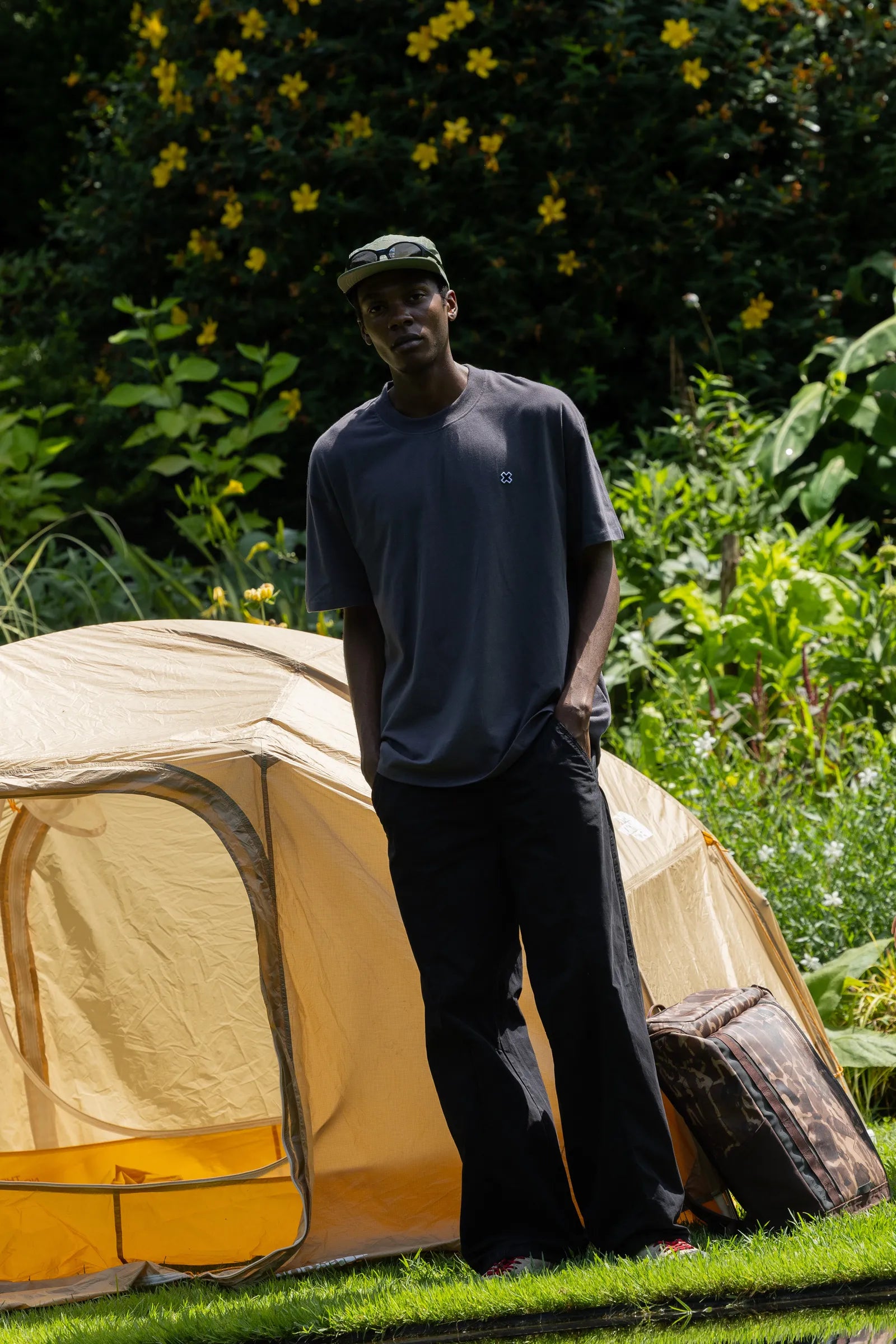 ANTHRACITE PATCH TEE