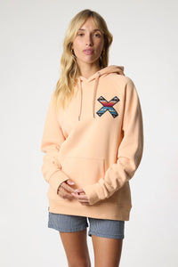 SUDADERA CON CAPUCHA CLASSIC APRICOT