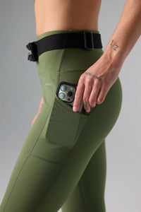 LEGGINGS MUJER ACTIVE ASTRAL GREEN