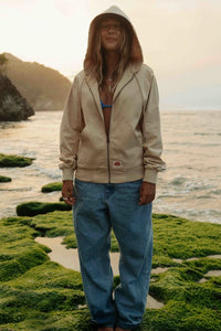 BEIGE CANVAS JACKET