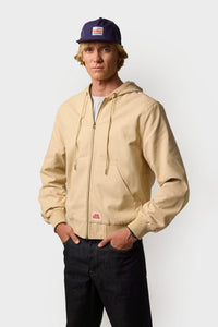 BEIGE CANVAS JACKET