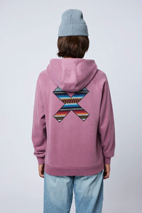 SUDADERA CON CAPUCHA CLASSIC BERRY
