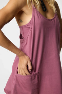 BERRY POPPY WOMAN SHORT DRESS