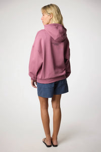 SUDADERA CON CAPUCHA WIPEOUT BERRY