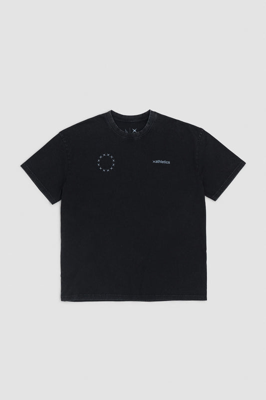 BLACK CIRCLE WASH TEE