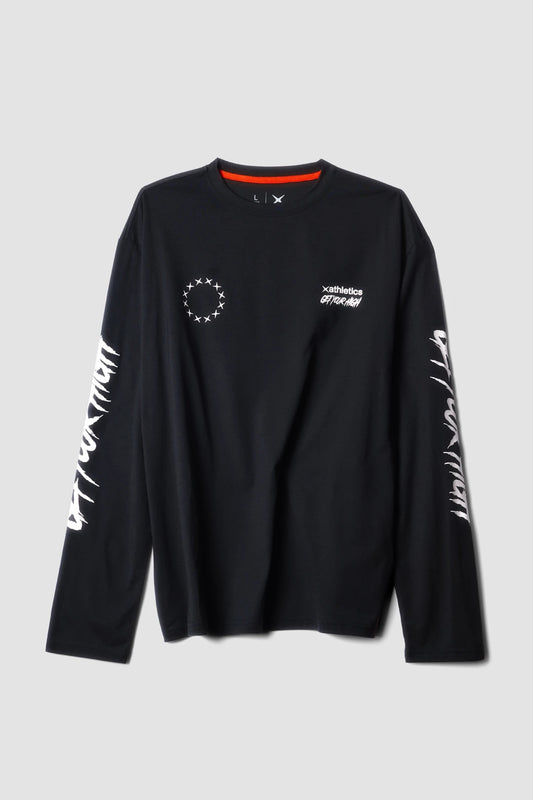 BLACK CLUB LS TEE