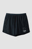 BLACK TRAIN SHORTS