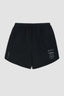 BLACK TRAIN SHORTS