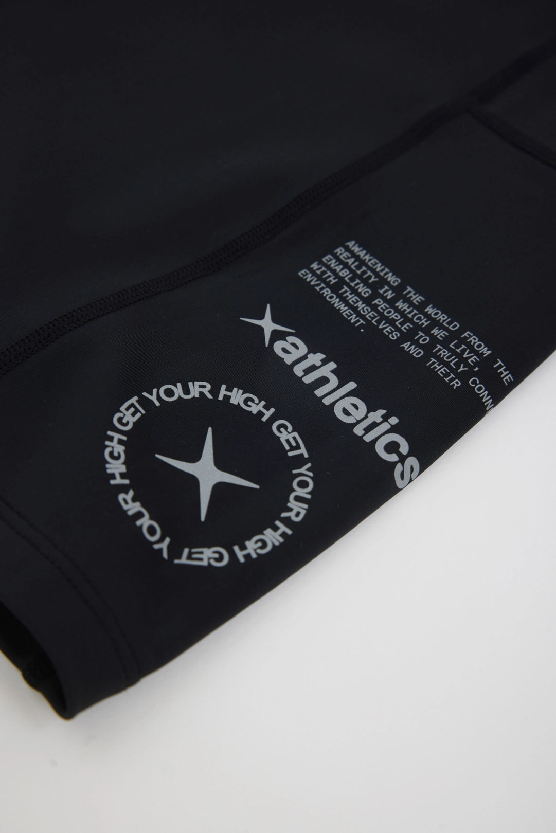 BLACK TRAIN SHORT LEGGINS