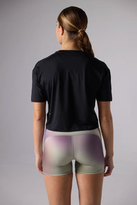 CAMISETA MUJER TRAIN NEGRA