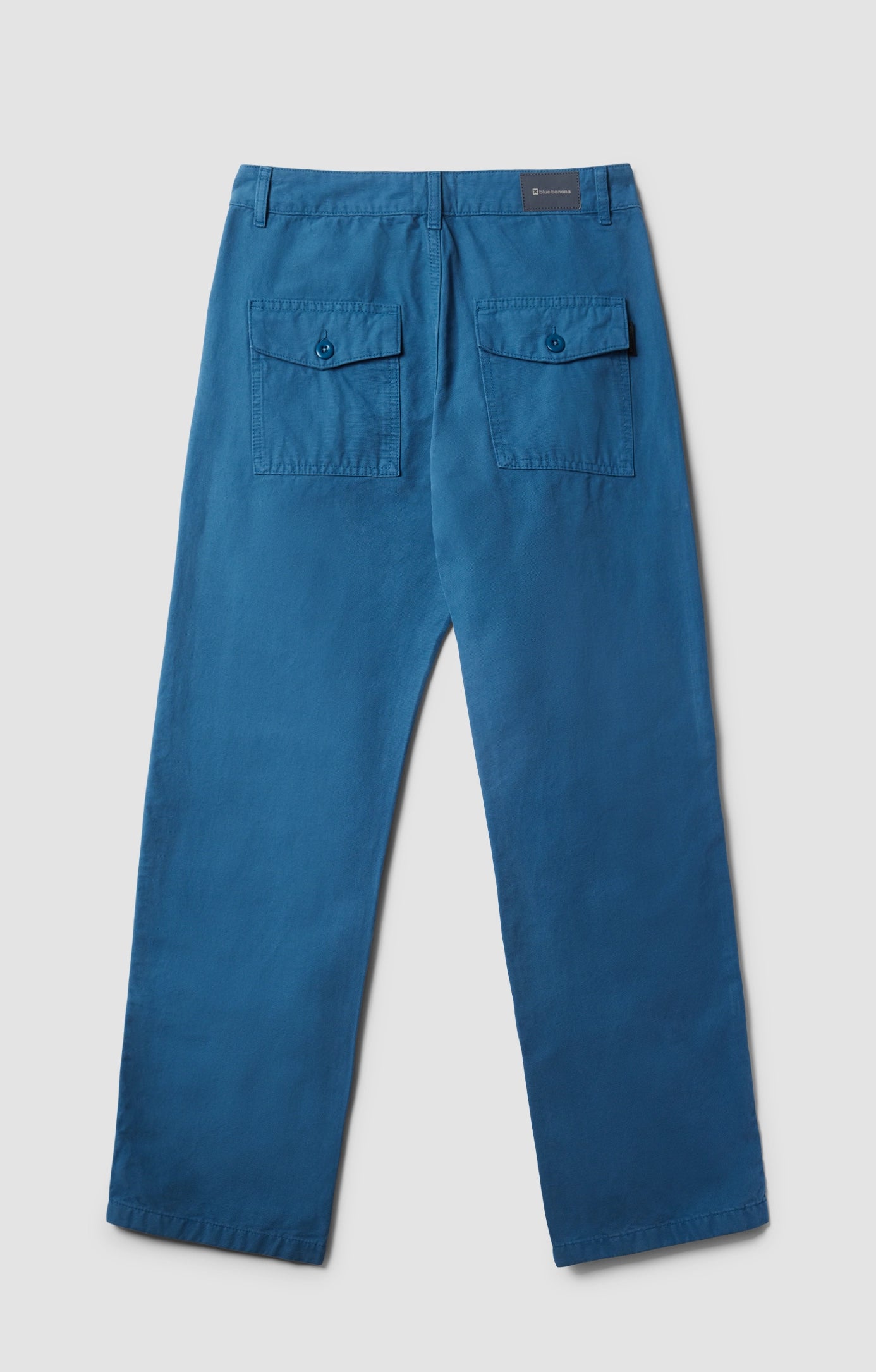 BLUE CRD PATCHED STRAIGHT PANT