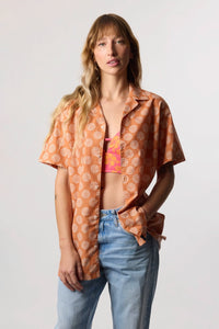 CAMISA MANGA CORTA URCHIN BRICK