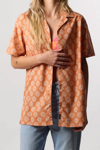 CAMISA MANGA CORTA URCHIN BRICK