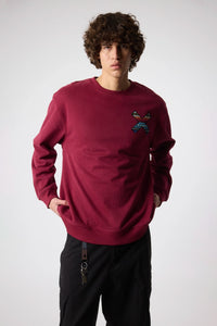 SUDADERA CLASSIC BURGUNDY