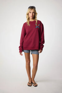SUDADERA CLASSIC BURGUNDY