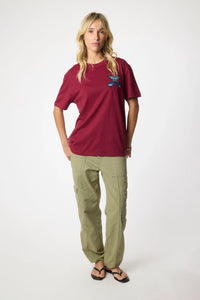 CAMISETA CLASSIC BURGUNDY