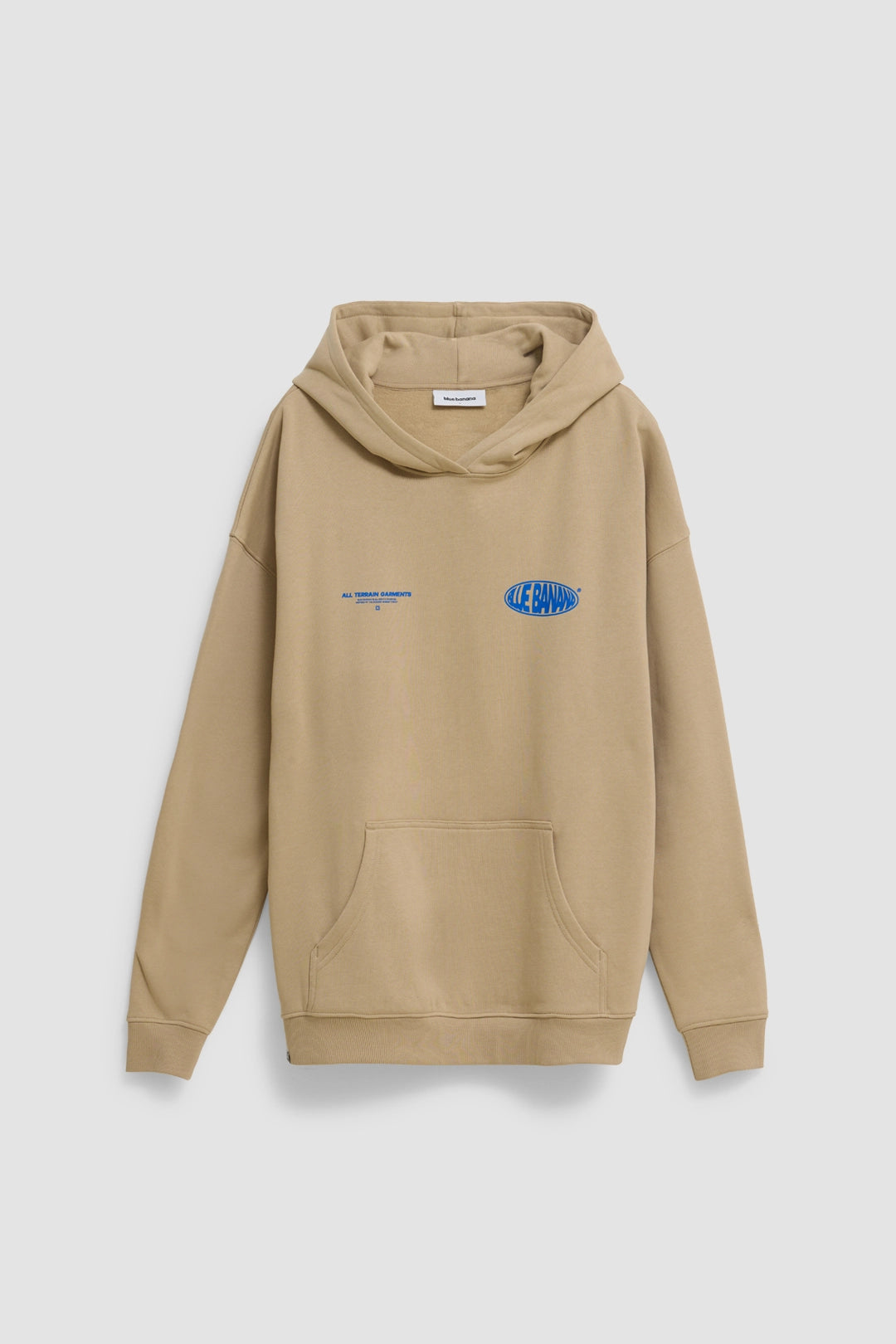 CAMEL OVAL HOODIE