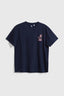 NAVY CAVERN TEE