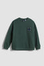 PINE GREEN CLASSIC KIDS CREW