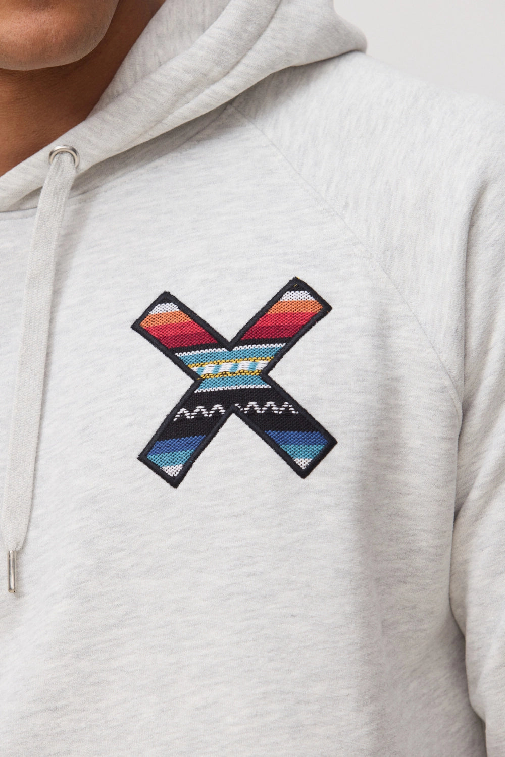 LIGHT GREY MELANGE CLASSIC HOODIE