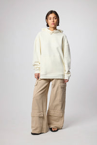 CREAM BONFIRE HOODIE