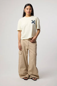 CAMISETA MUJER CLASSIC CREMA