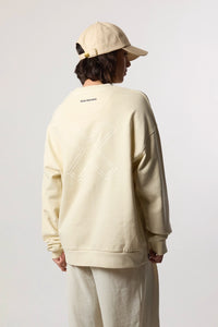SUDADERA REEF CREMA