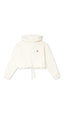 CREAM HEART WOMAN HOODIE
