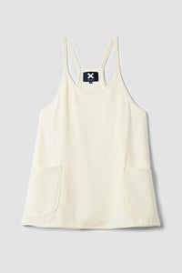 CREAM POPPY WOMAN SHORT DRESS