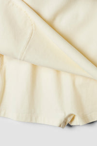 CREAM POPPY WOMAN SHORT DRESS