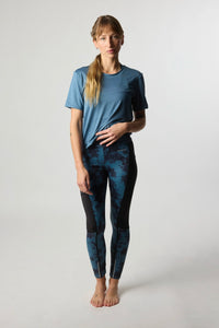 LEGGINGS MUJER ACTIVE DARK BLUE
