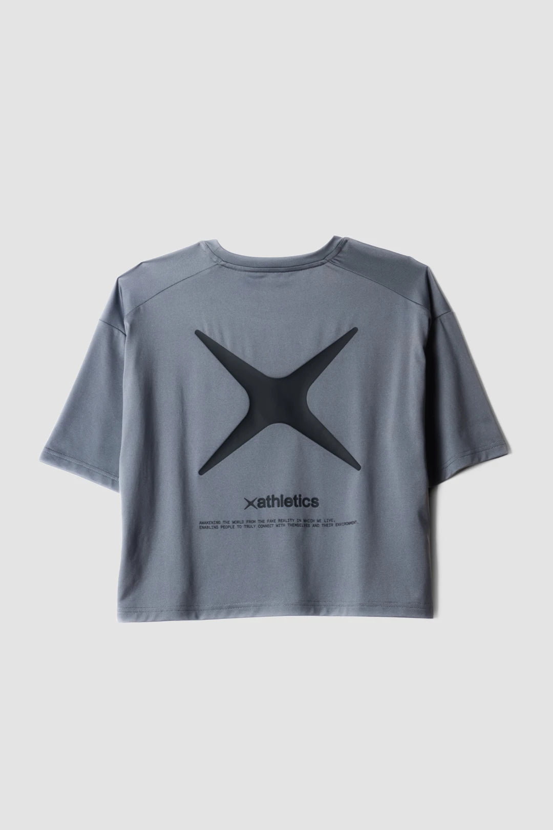 DARK GREY TRAIN WOMAN TEE