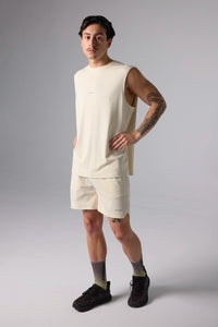 CAMISETA SIN MANGAS ACTIVE DUSTY CREAM