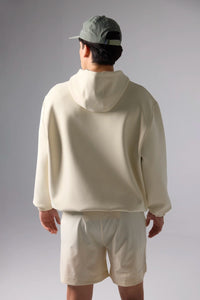 DUSTY CREAM TECH HOODIE