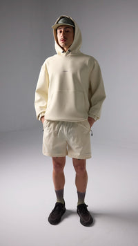 DUSTY CREAM TECH HOODIE