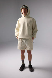 DUSTY CREAM TECH HOODIE