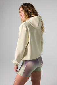 DUSTY CREAM TECH HOODIE