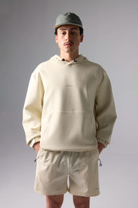 DUSTY CREAM TECH HOODIE
