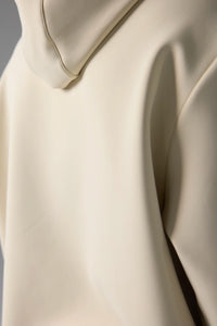 DUSTY CREAM TECH HOODIE