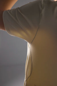 CAMISETA MUJER TRAIN DUSTY CREAM