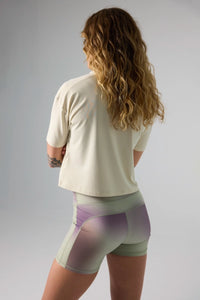 CAMISETA MUJER TRAIN DUSTY CREAM
