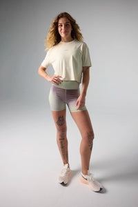 CAMISETA MUJER TRAIN DUSTY CREAM